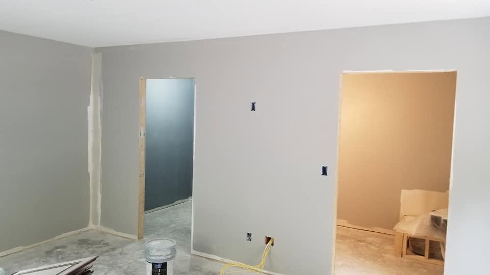 Painted room — doorways