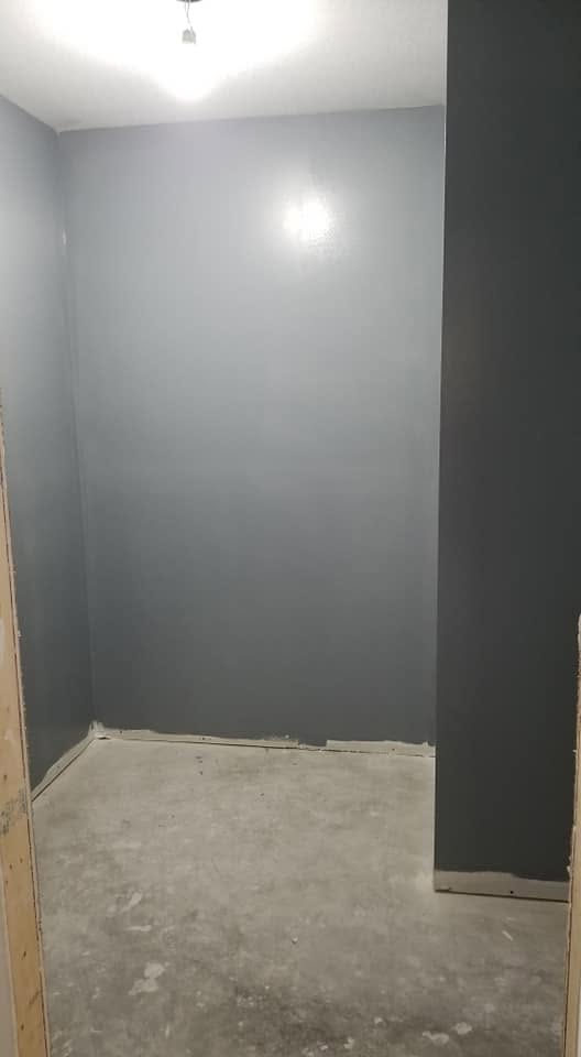 Painted room — finished