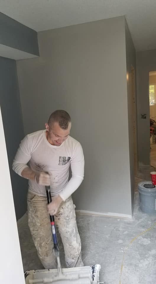 Concrete floor finishing