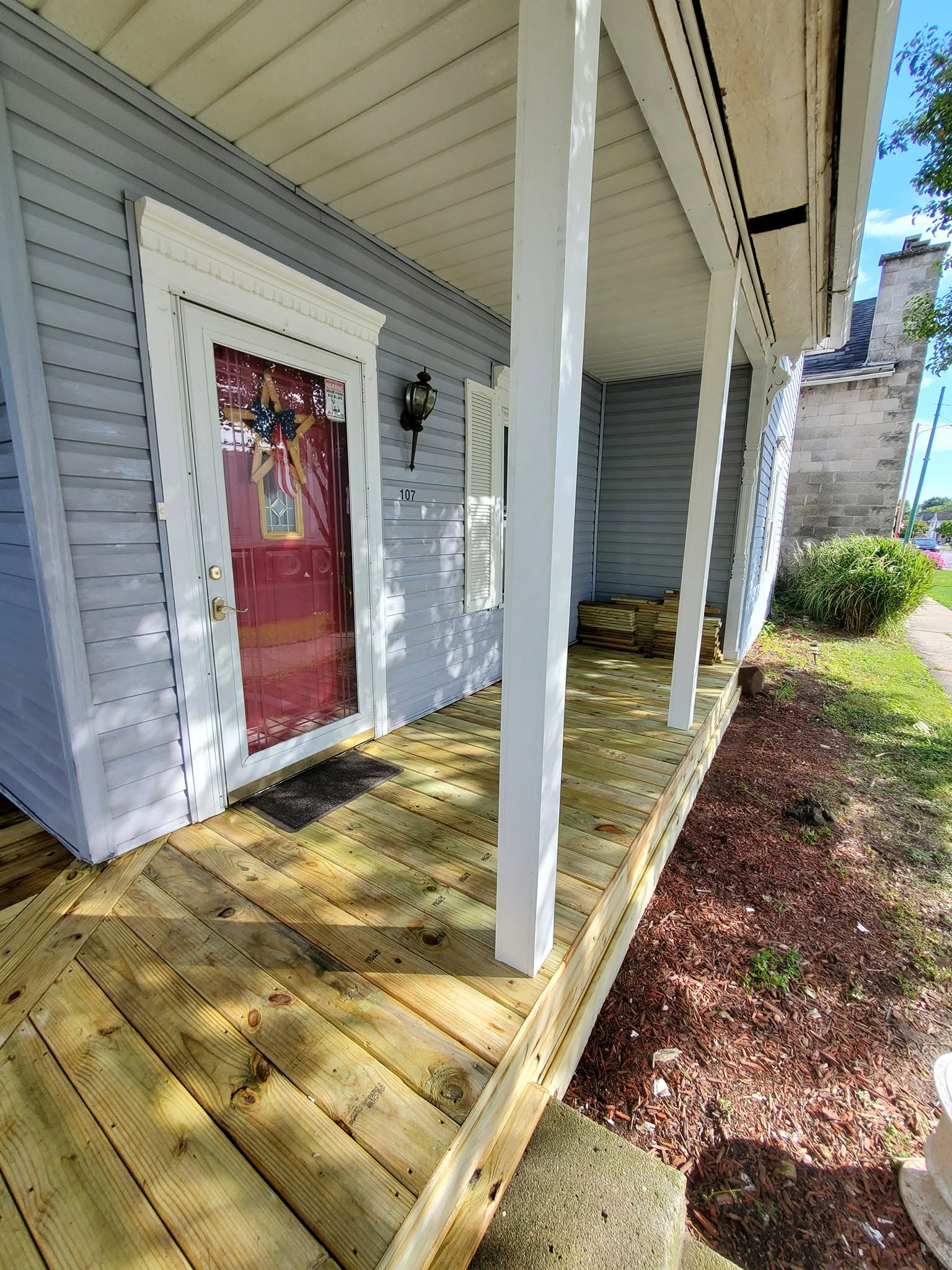 Porch renovation