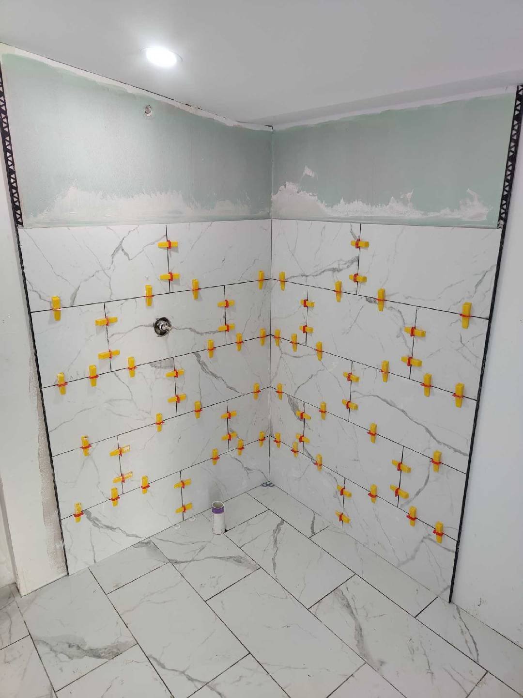 Marble tile work — Tiffin